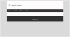 Desktop Screenshot of gurbanitvonline.com